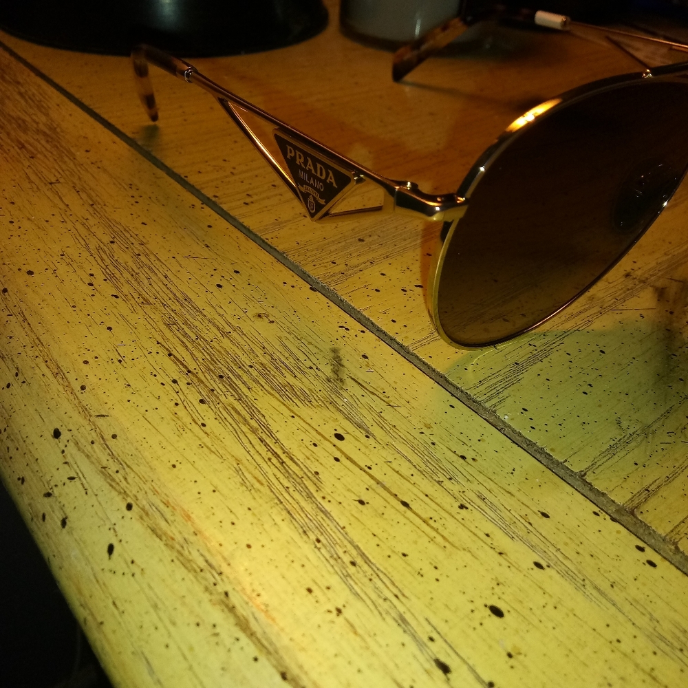 Unisex Prada sunglasses aviator style - Picture 2 of 4